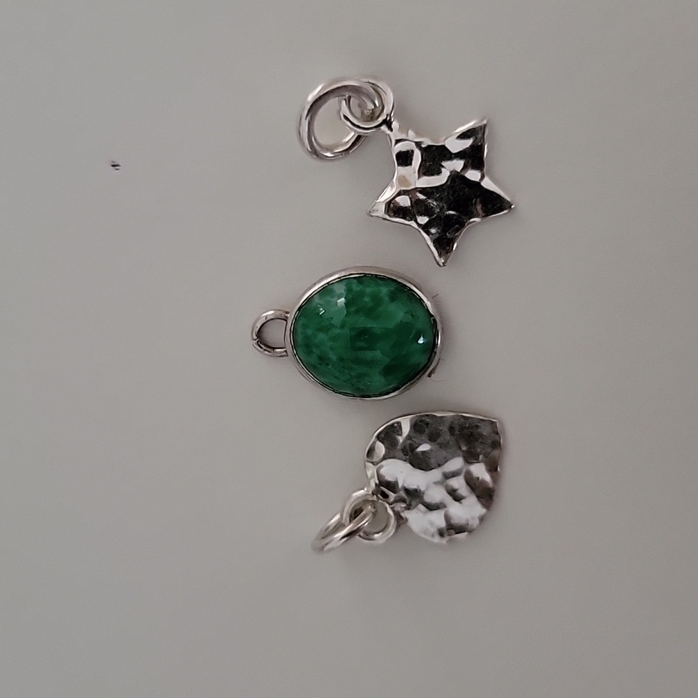 925 mexican silver 3 charms